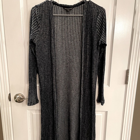 Rock Republic Blue Long Duster Cardigan 90’s - Picture 5 of 7